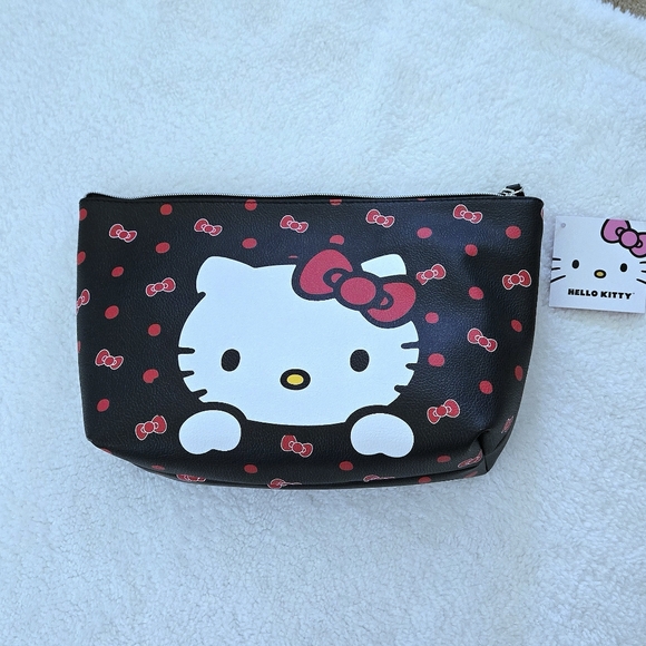 Sanrio Hello👋 Kitty🐈 Cosmetic💄 Bag👝/Carry-All Pouch - NWT - Picture 12 of 15